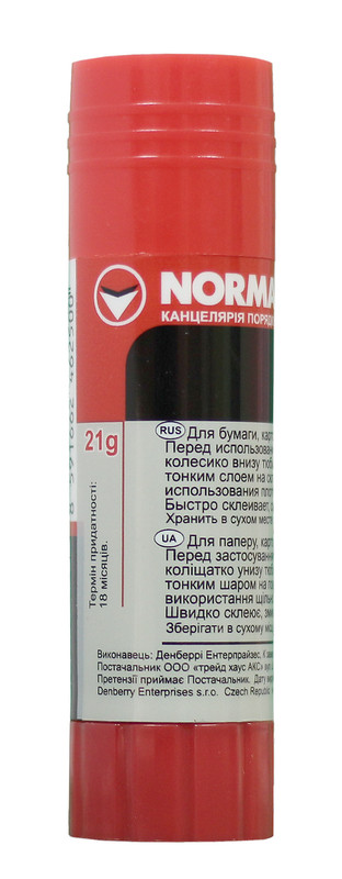 Клей-олівець NORMA (4625N), PVA, 21г (4625N)